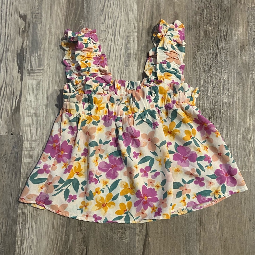 Floral Flowy Top